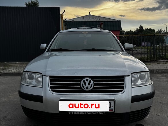 2002 Volkswagen Passat B5 Рестайлинг, серебристый, 449999 рублей - вид 2