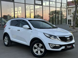 2012 Kia Sportage III, белый, 1329000 рублей, вид 4