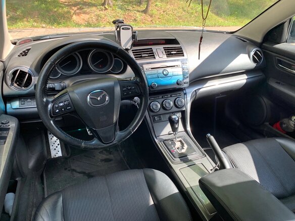 2011 Mazda 6 II (GH) Рестайлинг, серый, 690000 рублей - вид 8