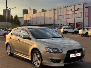 2008 Mitsubishi Lancer X, бежевый, 850000 рублей, вид 4