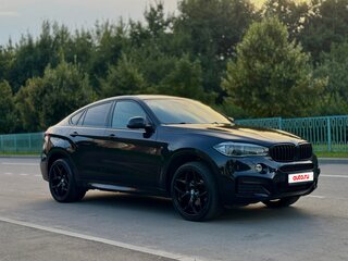 2017 BMW X6 30d II (F16), чёрный, 3900000 рублей, вид 3
