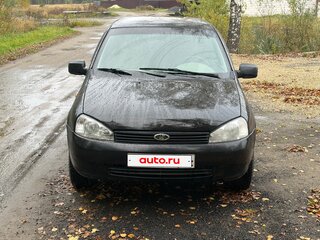 2009 Lada (ВАЗ) Kalina I, чёрный, 150000 рублей, вид 2
