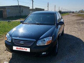 2007 Kia Cerato I Рестайлинг, синий, 440000 рублей, вид 2