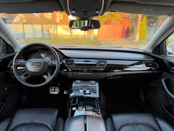 2014 Audi A8 III (D4) Рестайлинг, белый, 2149999 рублей - вид 22