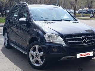 2008 Mercedes-Benz M-Класс 350 II (W164) Рестайлинг, чёрный, 1080000 рублей, вид 5