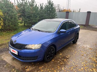 2017 Skoda Rapid I, синий, 750000 рублей, вид 1