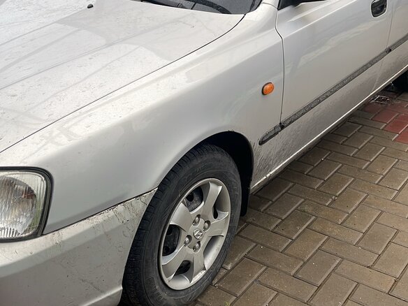 2008 Hyundai Accent ТагАЗ II, серебристый, 450000 рублей - вид 12