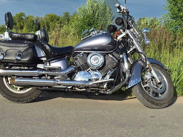 2004 Yamaha XVS1100, серый, 605000 рублей - вид 4