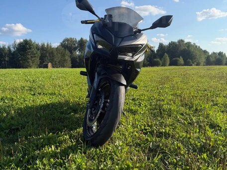 2018 Kawasaki Ninja 400, чёрный, 600000 рублей, вид 5