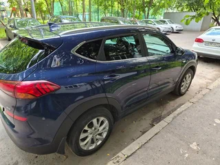 2020 Hyundai Tucson III Рестайлинг, синий, 1550000 рублей, вид 4