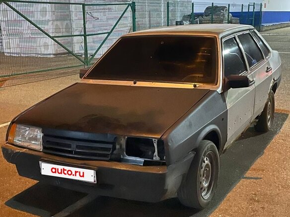 2003 Lada (ВАЗ) 21099, серебристый, 30000 рублей - вид 1