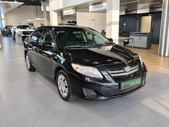 2007 Toyota Corolla X (E140, E150), чёрный, 670000 рублей