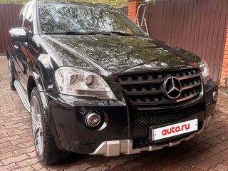 2008 Mercedes-Benz M-Класс 550 II (W164) Рестайлинг, чёрный, 2100000 рублей, вид 3