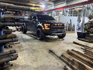 2019 Ford F-150 Raptor XIII Рестайлинг, чёрный, 7000000 рублей, вид 3
