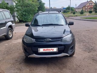 2015 Lada (ВАЗ) Kalina II, чёрный, 345000 рублей, вид 1