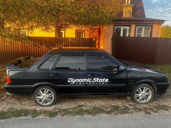 2007 Lada (ВАЗ) 2115, серый - вид 1