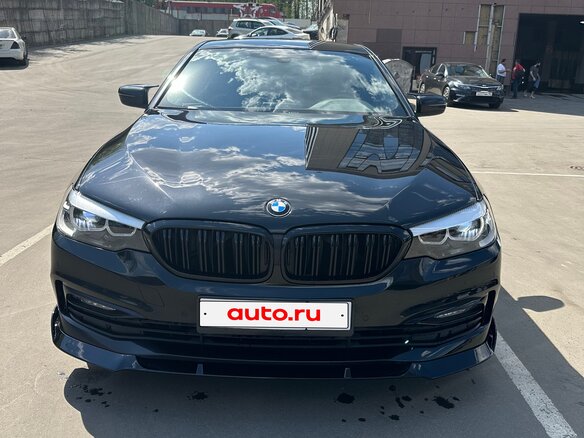 2017 BMW 5 серии 520d VII (G30/G31/G38), чёрный, 3100000 рублей - вид 7