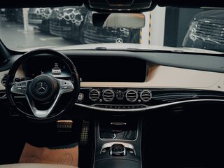 2019 Mercedes-Benz S-Класс 450 VI (W222, C217) Рестайлинг, белый, 6900000 рублей, вид 5