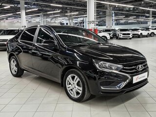 2024 Lada (ВАЗ) Vesta I Рестайлинг (NG), чёрный, 1240000 рублей, вид 2