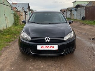 2011 Volkswagen Golf VI, чёрный, 830000 рублей, вид 3