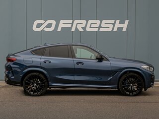 2021 BMW X6 40i III (G06), синий, 8250000 рублей, вид 5