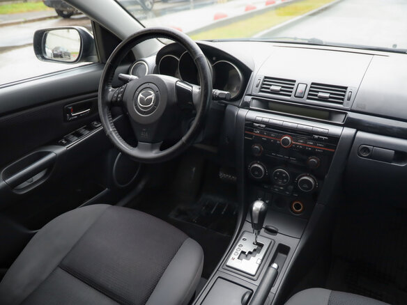 2008 Mazda 3 I (BK) Рестайлинг, чёрный, 567777 рублей - вид 9