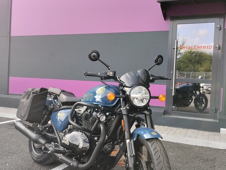 2024 Royal Enfield Shotgun, синий, 599000 рублей, вид 4