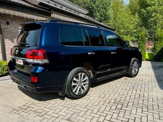 2016 Toyota Land Cruiser 200 Series Рестайлинг 2, синий, 5400000 рублей, вид 4
