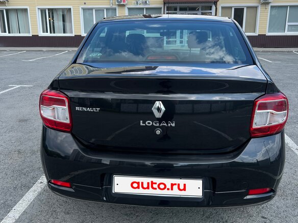 2014 Renault Logan II, чёрный, 650000 рублей - вид 2