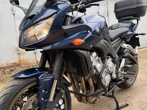 2008 Yamaha FZ1, синий, 650000 рублей - вид 3