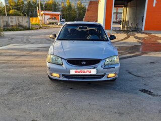 2003 Hyundai Accent ТагАЗ II, серебристый, 250000 рублей, вид 2