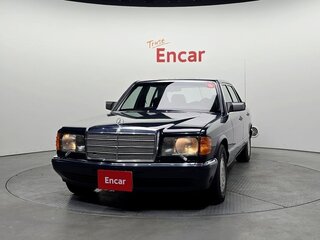 1989 Mercedes-Benz S-Класс 300 II (W126) Рестайлинг, синий, 3700000 рублей, вид 2