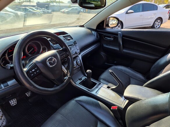 2010 Mazda 6 II (GH) Рестайлинг, чёрный - вид 20
