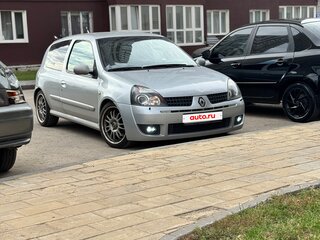 2003 Renault Clio RS II Рестайлинг, серебристый, 888000 рублей, вид 1