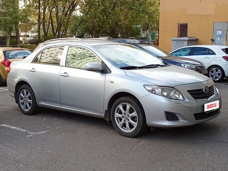 2007 Toyota Corolla AMT X (E140, E150), серебристый, 725000 рублей, вид 5