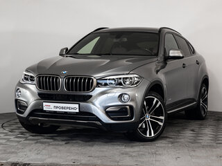 2016 BMW X6 30d II (F16), серый, 2749000 рублей, вид 1