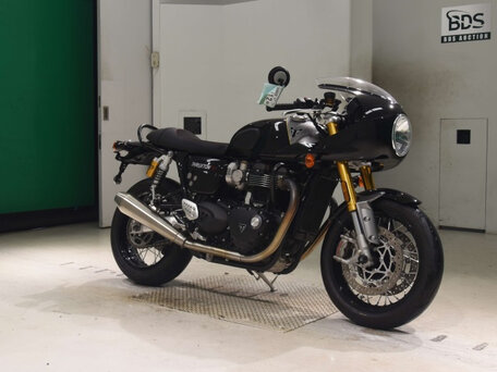 2024 Triumph Thruxton, чёрный, 1500000 рублей, вид 1