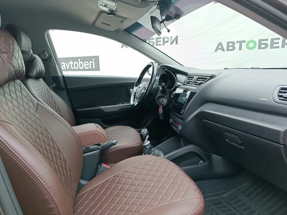 2016 Kia Rio III Рестайлинг, коричневый - вид 10