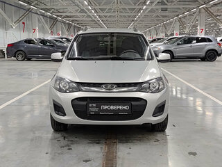 2015 Lada (ВАЗ) Kalina II, серебристый, 455000 рублей, вид 2