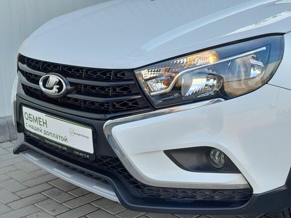 2019 Lada (ВАЗ) Vesta SW Cross I, белый, 1099000 рублей - вид 8