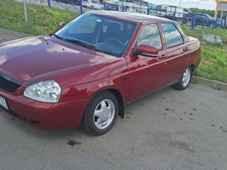 2009 Lada (ВАЗ) Priora I, красный, 380000 рублей, вид 1