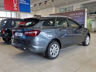 2026 Lada (ВАЗ) Vesta SW I Рестайлинг (NG), серебристый, 1935000 рублей, вид 4