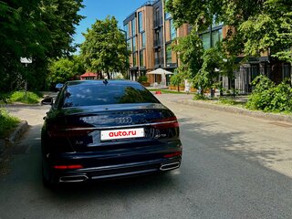 2019 Audi A6 40 TDI V (C8), синий, 3490000 рублей, вид 3