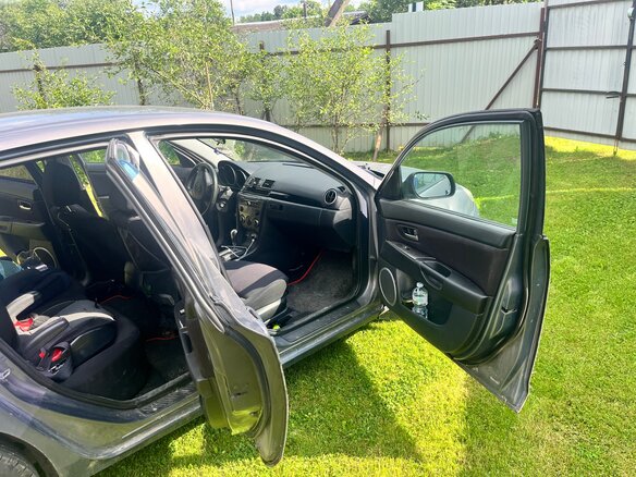 2007 Mazda 3 I (BK) Рестайлинг, серый, 500000 рублей - вид 5