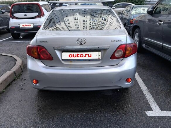 2008 Toyota Corolla AMT X (E140, E150), серебристый, 395000 рублей - вид 4