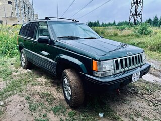 1993 Jeep Grand Cherokee I (ZJ), зелёный, 410000 рублей, вид 1