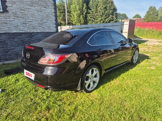 2008 Mazda 6 II (GH), чёрный, 830000 рублей, вид 4