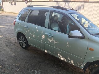 2014 Lada (ВАЗ) Kalina II, белый, 450000 рублей, вид 4
