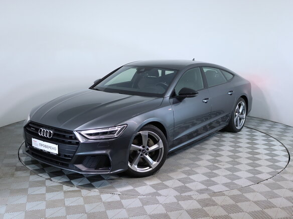 2019 Audi A7 45 TFSI II (4K), серый - вид 10