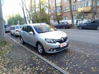 2016 Renault Logan II, серый, 680000 рублей, вид 4